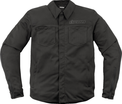 Icon Upstate Mesh Ce Jacket - Black - Large 2820-6219