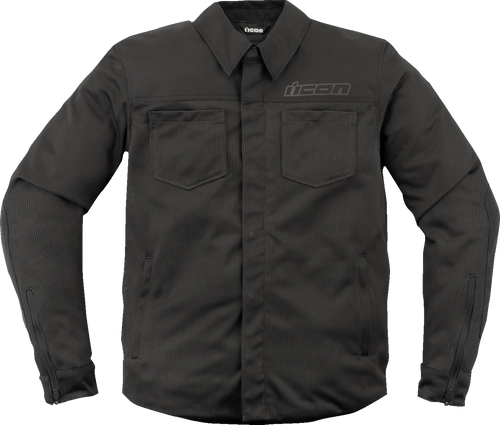 Icon Upstate Mesh Ce Jacket - Black - Xl 2820-6220