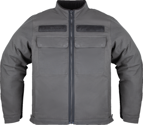 Icon Mototanker Jacket - Gray - 2Xl 2820-6966