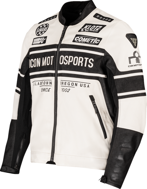 Icon Neo Daytona 2 Jacket - White - 2Xl 2820-7072