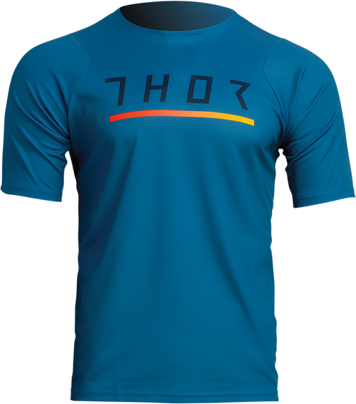 Thor Assist Caliber Short-Sleeve Jersey - Teal - Xs 5020-0013