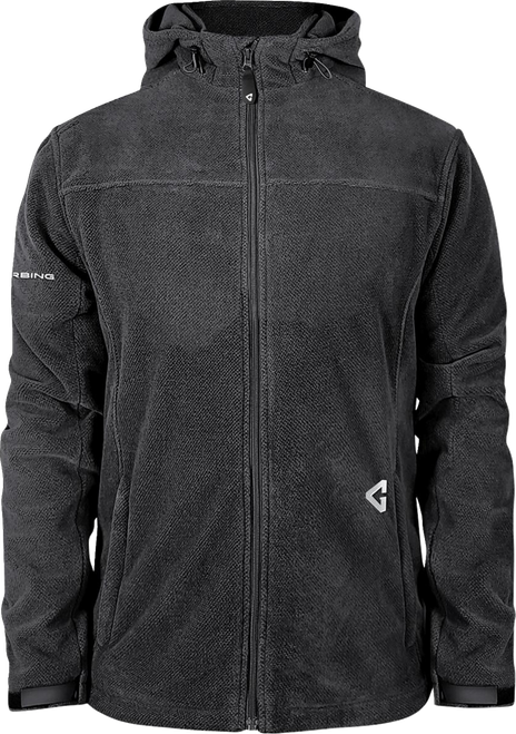 Gerbing Heated Clothing 7V Thermite Fleece Heated Jacket 2.0 - Gray - 2Xl GER-TFJKT-7V-M-G-XXL