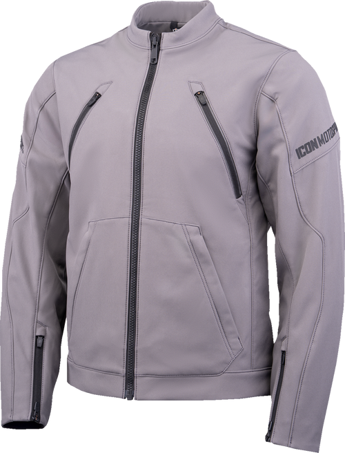 Icon Merc3 Jacket - Gray - Medium 2820-7775