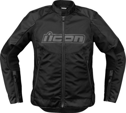 Icon Women'S Overlord3 Jacket - Black - Large 2822-1594