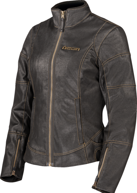 Icon Women'S Tuscadero3 Jacket - Black - Xs 2822-1766