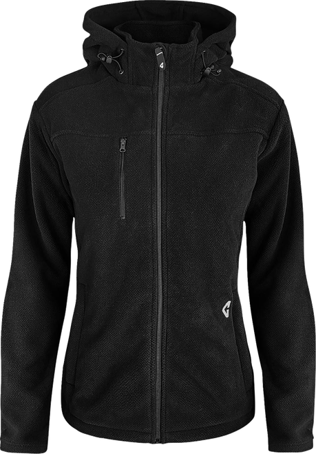 Gerbing Heated Clothing Women'S 7V Thermite Fleece Heated Jacket 2.0 - Black - Small GER-TFJKT-7V-W-B-S