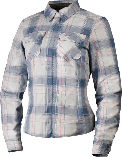 Icon Women'S Fallblock Flannel Jacket - Gray - Small 2822-1905