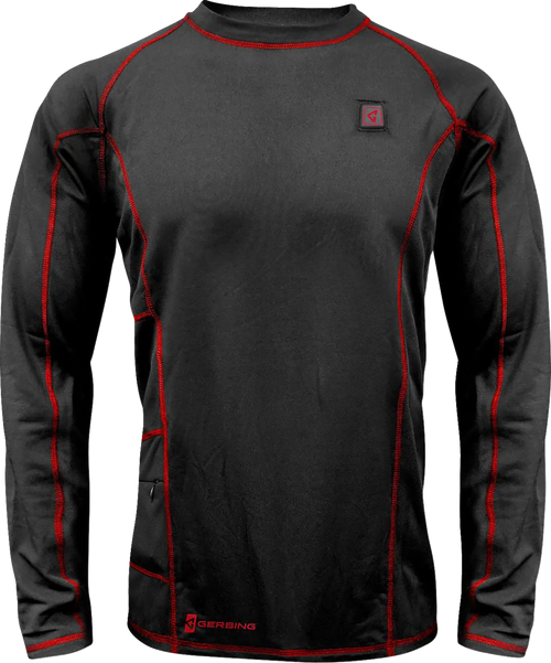 Gerbing Heated Clothing 7V Heated Base Layer Shirt - Medium GER-BLS-7V-M-BLK-M