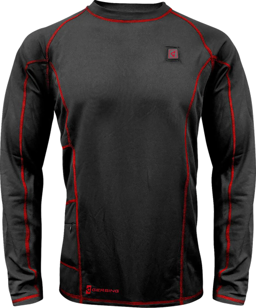 Gerbing Heated Clothing 7V Heated Base Layer Shirt - 3Xl GER-BLS-7V-M-BLK-3XL