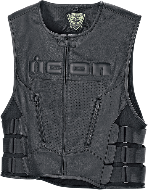 Icon Regulator D3O Vest - Black - S/M 2830-0391
