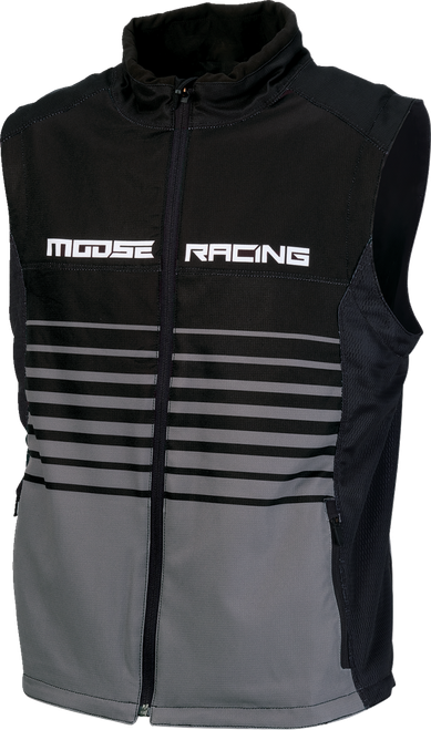 Moose Offroad Moto Vest - Black/Gray - Large 2830-0640