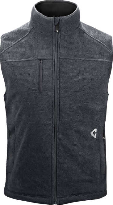 Gerbing Heated Clothing 7V Thermite Fleece Heated Vest 2.0 - Gray - Small GER-TFVST-7V-M-G-S