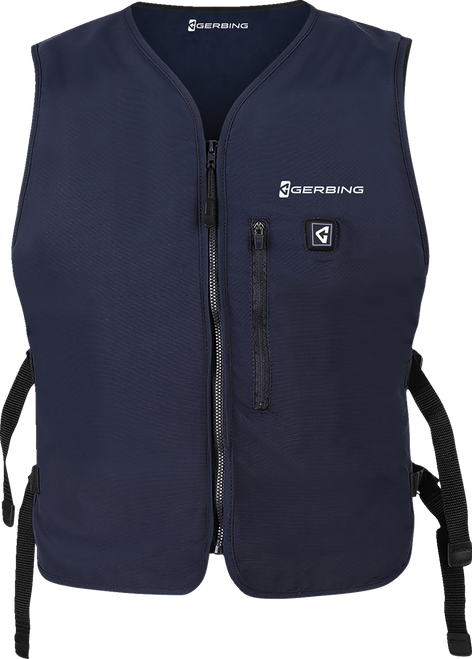 Gerbing Heated Clothing 5V Touch Button Circulatory Cooling Vest - Blue GER-CV-5V-N-OS