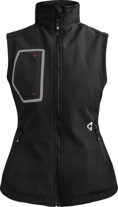 Gerbing Heated Clothing Women'S 7V Torrid Softshell Heated Vest 2.0 - Black - Xs GER-TVST-7V-W-B-XS