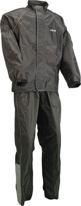 Z1R 2-Piece Rainsuit - Black - 3Xl 2851-0527