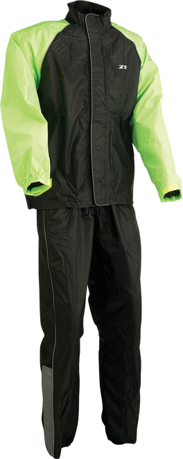 Z1R 2-Piece Rainsuit - Black/Hi-Vis - Small 2851-0536