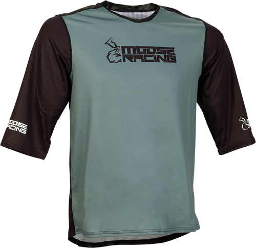 Moose Offroad Mtb 3/4-Sleeve Jersey - Black - 3Xl 5020-0243