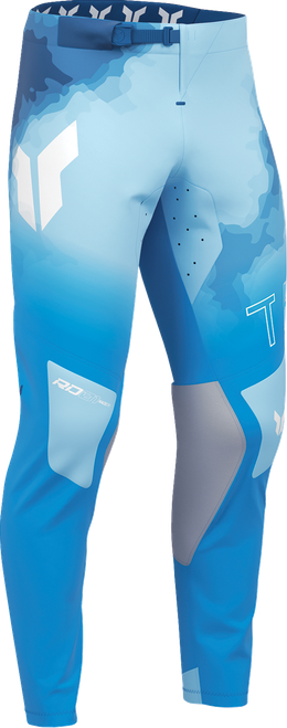 Thor Sportmode Carbon Pants - Electric Blue/Powder Blue - Us 36 2901-12785