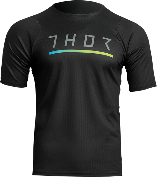 Thor Assist Caliber Short-Sleeve Jersey - Black - Small 5120-0257