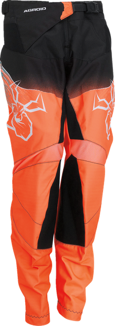 Moose Offroad Youth Agroid Pants - Teal/Orange/Black - Us 28 2903-2260