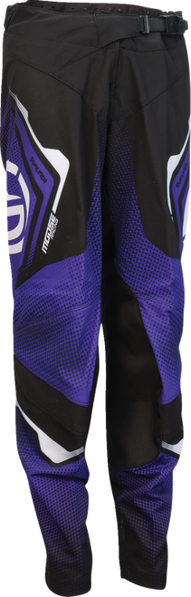 Moose Offroad Youth Qualifier Pants - Black/Purple/White - Us 30 2903-2664