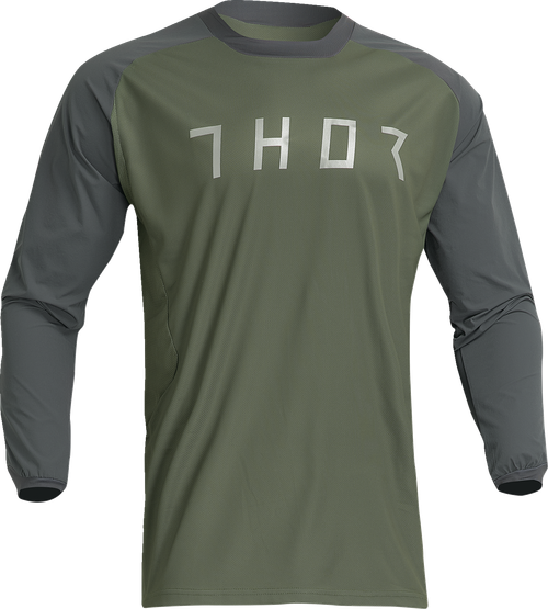 Thor Terrain Jersey - Army/Charcoal - 2Xl 2910-7170