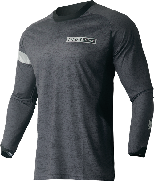 Thor Range Jersey - Black/Heather Gray - Small 2910-7476