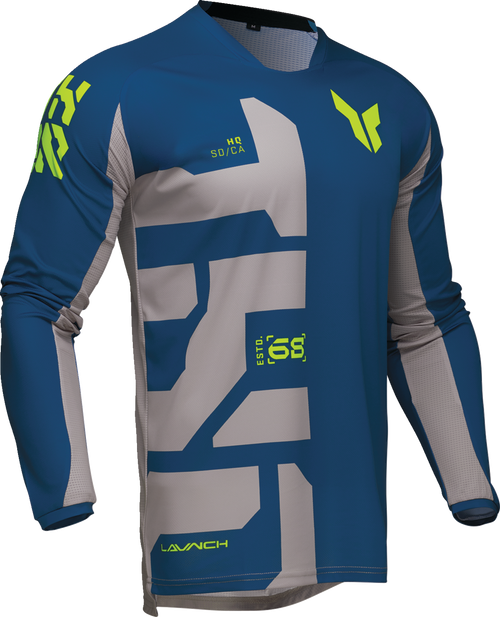 Thor Launchmode Forge Jersey - Blue - Small 2910-8205