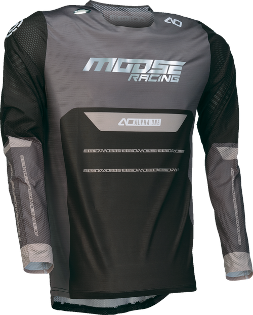 Moose Offroad Alpha One Jersey - Black/Gray - Xs 2910-8296
