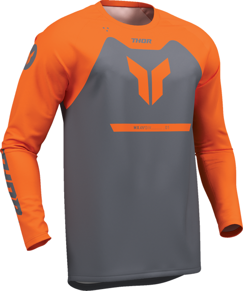 Thor Ridemode Menace Jersey - Charcoal - 4Xl 2910-8726