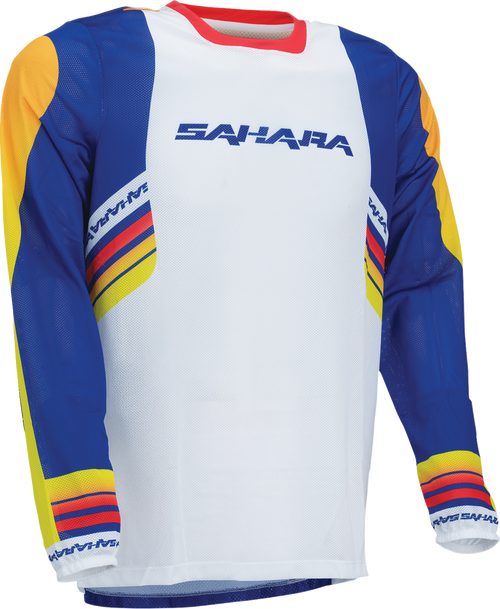 Moose Offroad Sahara Jersey - Blue/Orange - 3Xl 2910-8785