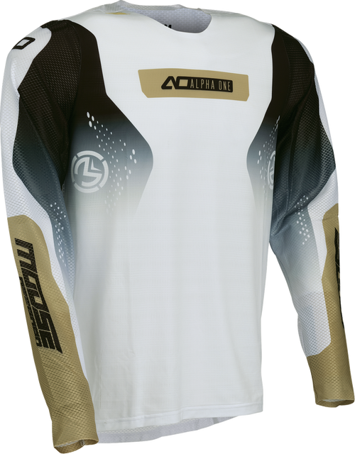 Moose Offroad Alpha One Jersey - Tan/Black - Medium 2910-8802