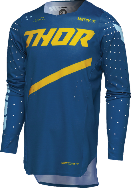 Thor Youth Sportmode Brave Jersey - Blue - Medium 2912-2536