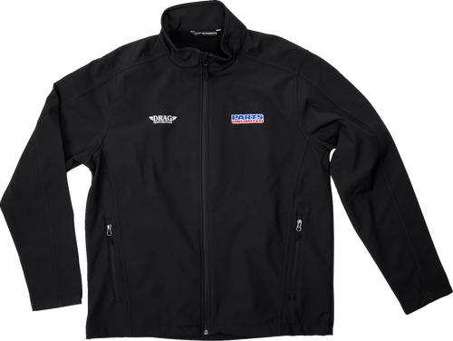 Parts Unlimited Parts Unlimited/Drag Specialties Softshell Jacket - Black - Small 2920-0804
