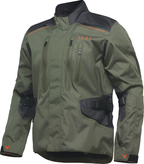 Thor Range Jacket - Army/Orange - Small 2920-0837