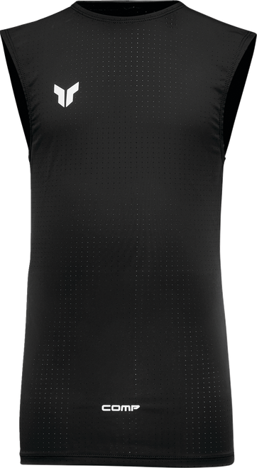 Thor Youth Comp Sleeveless Shirt - Black - Xl 2942-0026