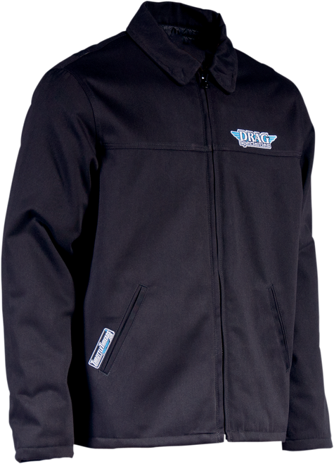 Throttle Threads Drag Specialties Shop Jacket - Black - 3Xl DRG19J28BK3R