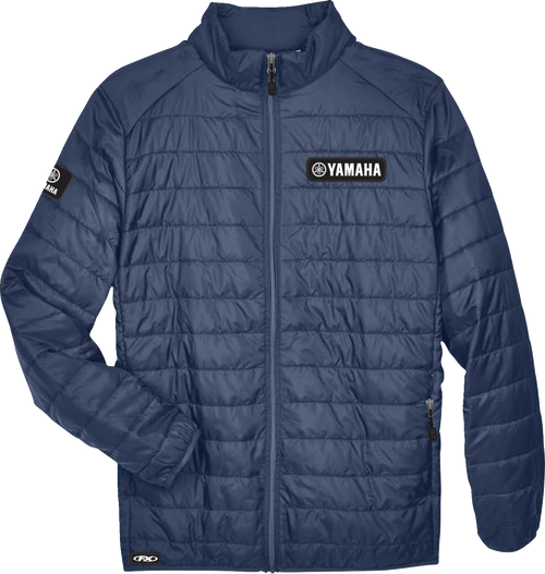 Factory Effex Yamaha Puffer Jacket - Navy - Medium 28-85212