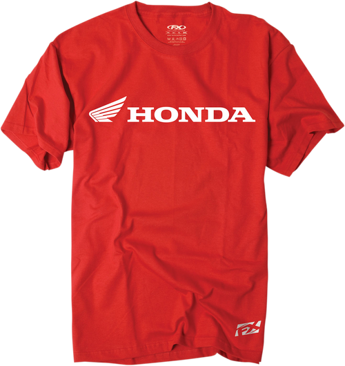 Factory Effex Honda Horizontal T-Shirt - Red - Medium 15-88330