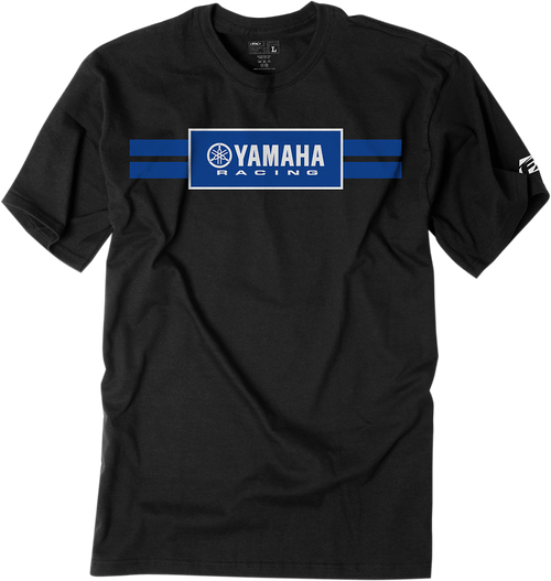 Factory Effex Yamaha Racing Stripe T-Shirt - Black - 2Xl 19-87208