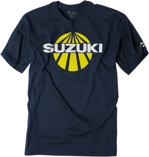 Factory Effex Suzuki Sun T-Shirt - Navy - Medium 19-87402