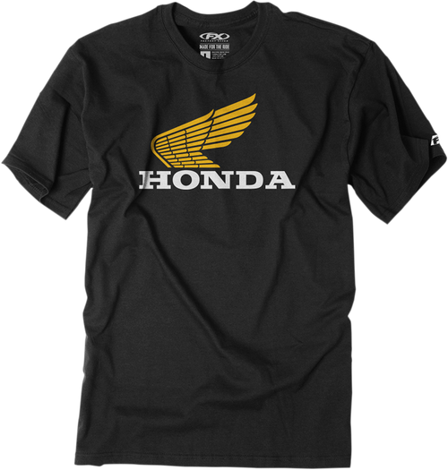 Factory Effex Honda Classic T-Shirt - Heather Black - Large 22-87314
