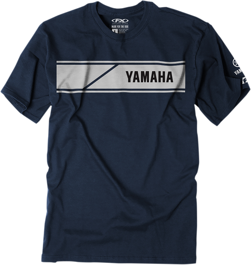 Factory Effex Yamaha Speed Block T-Shirt - Navy - 2Xl 22-87228