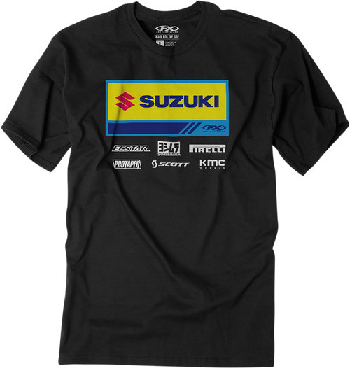 Factory Effex Suzuki 21 Racewear T-Shirt - Black - 2Xl 24-87428