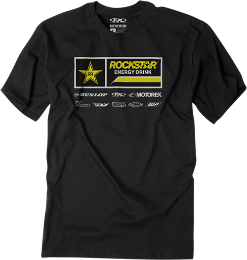 Factory Effex Rockstar 21 Racewear T-Shirt - Black - Medium 24-87622