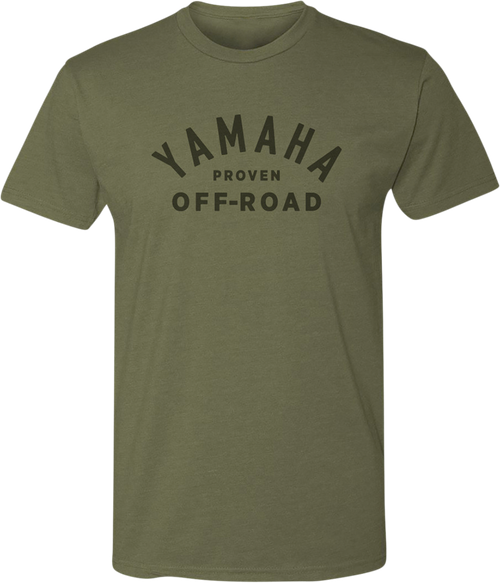 Yamaha Apparel Yamaha Proven Off-Road T-Shirt - Olive Green - Medium NP21S-M1800-M