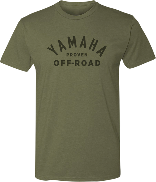 Yamaha Apparel Yamaha Proven Off-Road T-Shirt - Olive Green - Large NP21S-M1800-L
