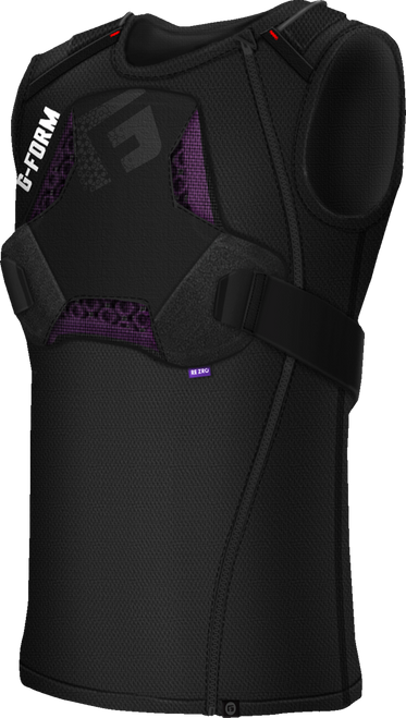 G-Form Mx Spike Chest + Back Shirt - Black - Small MXS01121013