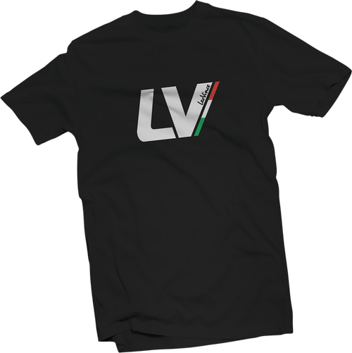 Leovince Leo Vince T-Shirt - Black - Large 417908L