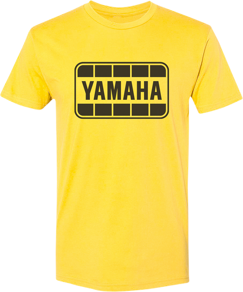 Yamaha Apparel Yamaha Retro T-Shirt - Yellow/Black - 2Xl NP21S-M1969-2X